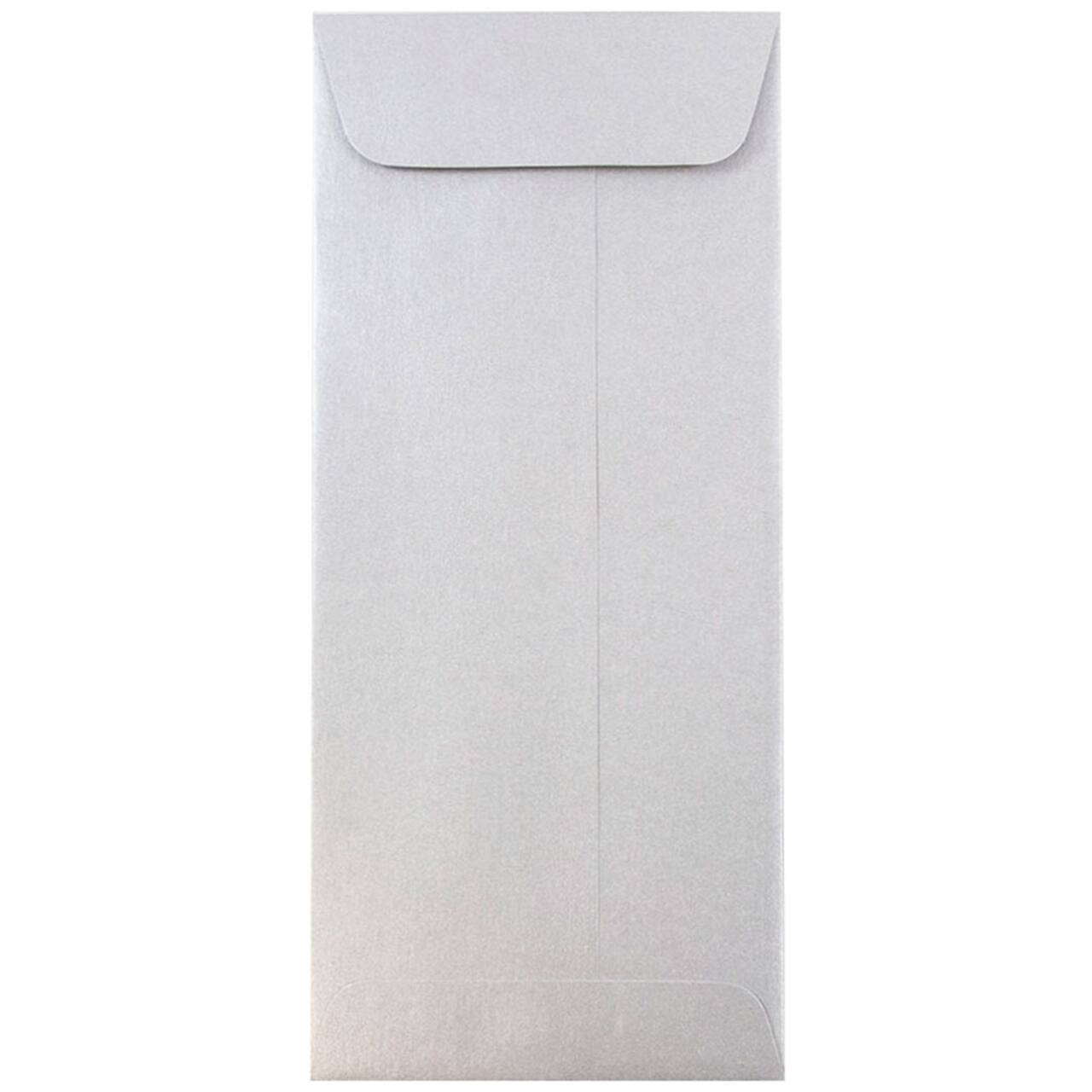JAM Paper #10 Policy Metallic Business Envelopes, 50ct.